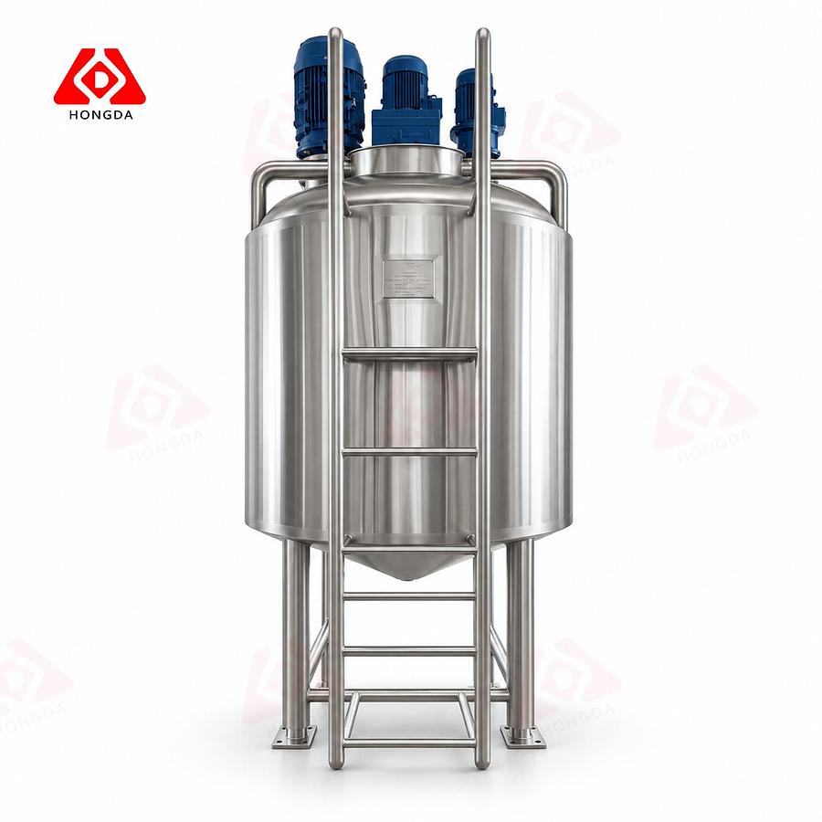 500 Gallon Triple Agitation Mixing Tank