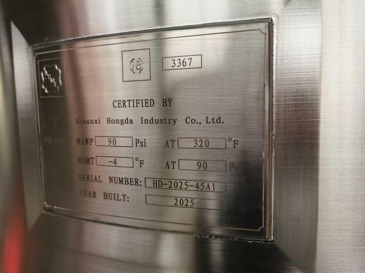 New 100 USG Steam Jacketed Dual Mixing Kettle in stock in Ontario, CA, USA