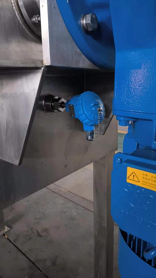 Custom 500L Steam / Chilled Water Jacketed Ribbon Blender – ASME Rated 75 PSIG