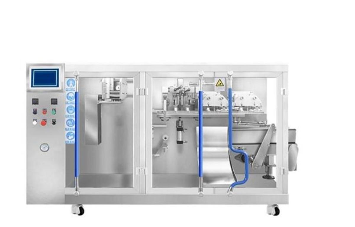 .5-Station M-Shaped Pouch Filling And Sealing Machine