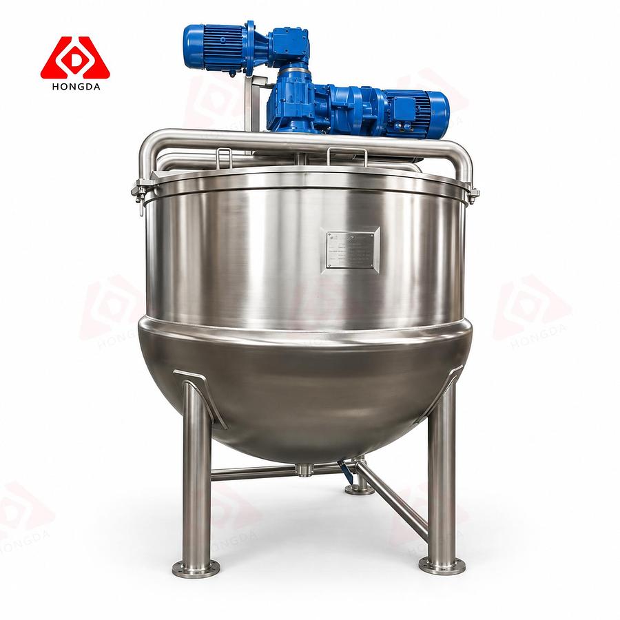 400USG steam jacketed mixing kettle in stock