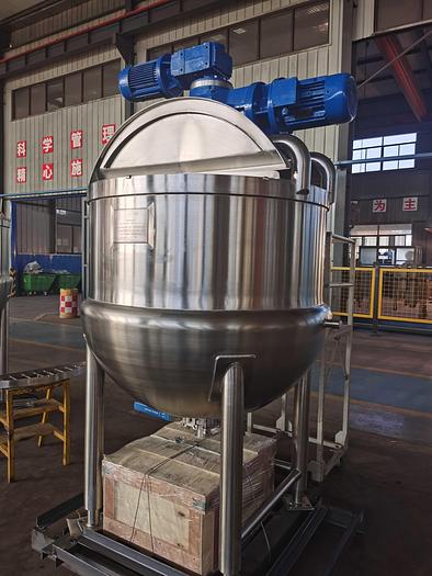 New 150 gallon double mixing steam jacketed Kettle