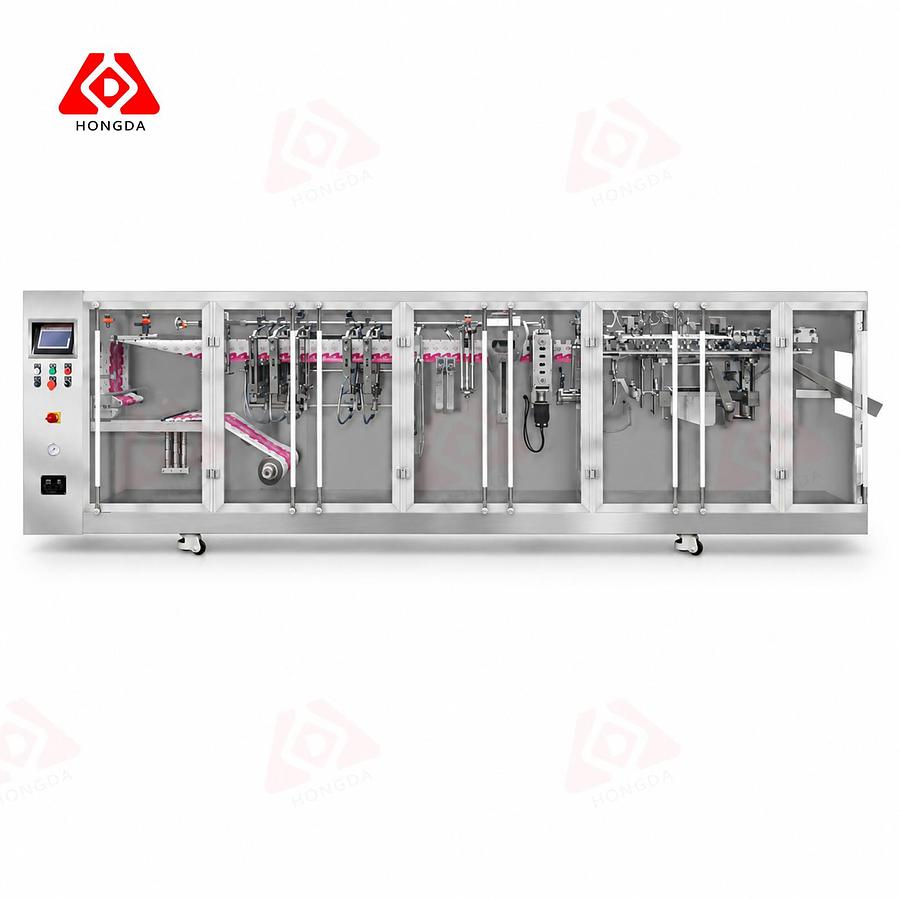 Automatic Dual-Head Horizontal Form-Fill-Seal Packaging Machine 
