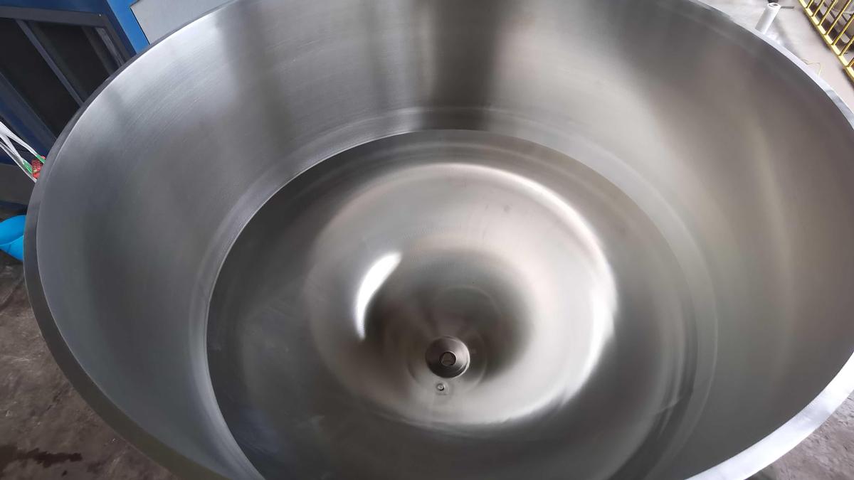 250 Gallon Steam Jacketed Kettle without agitator- Jacketed for Industrial Cooking with open top