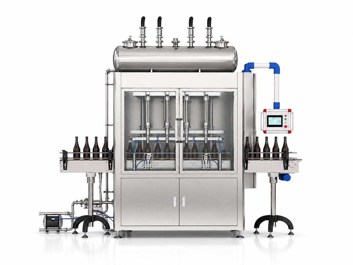 4-head Liquid Filling Machine