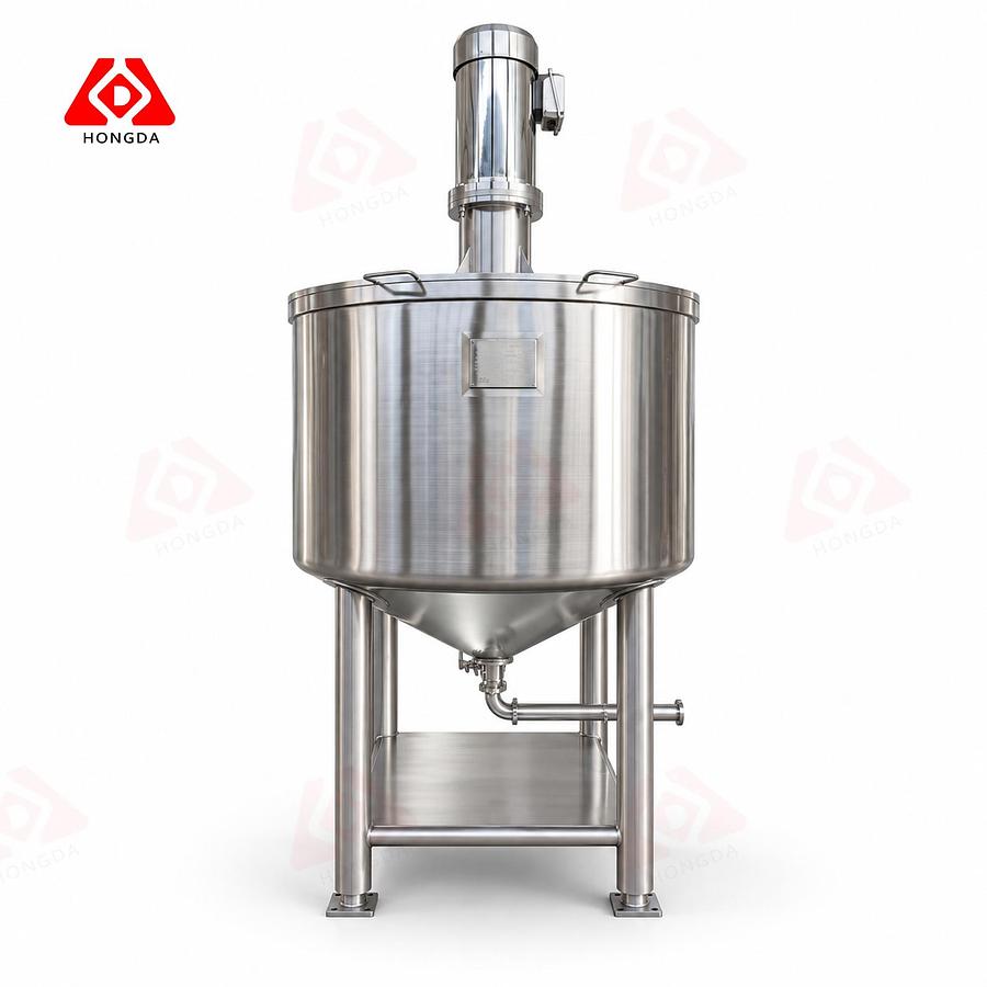 300 gallon jacketed high shear mixing tank