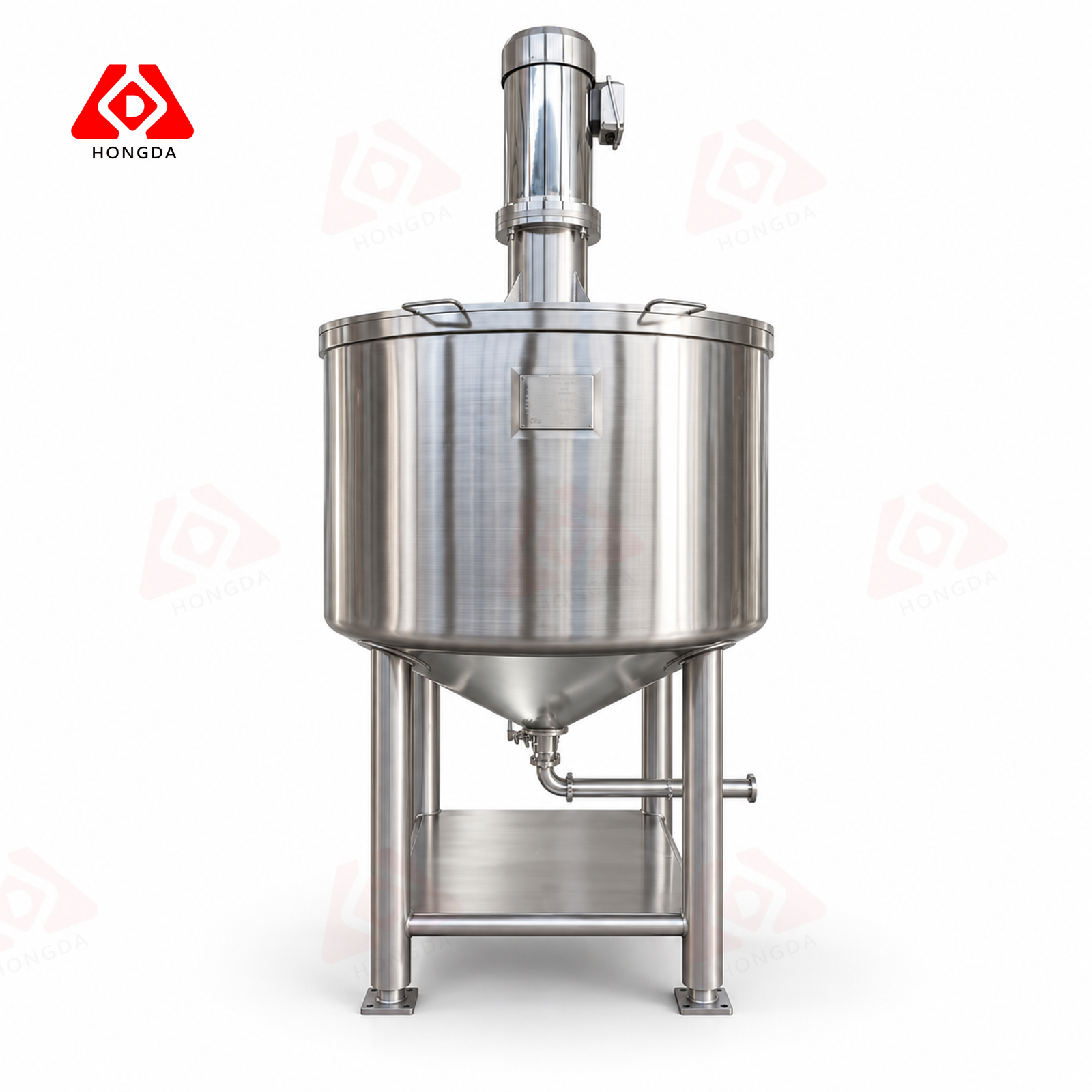 300 gallon jacketed high shear mixing tank