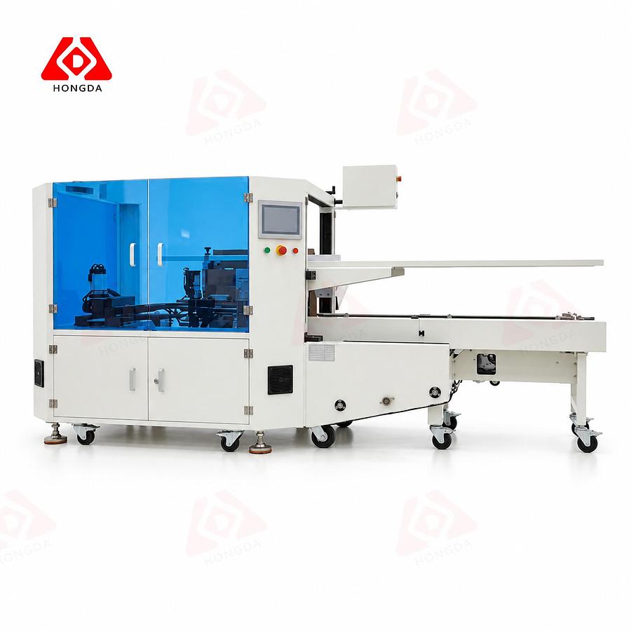 Fully Automatic 5 Servo Case Erector 500