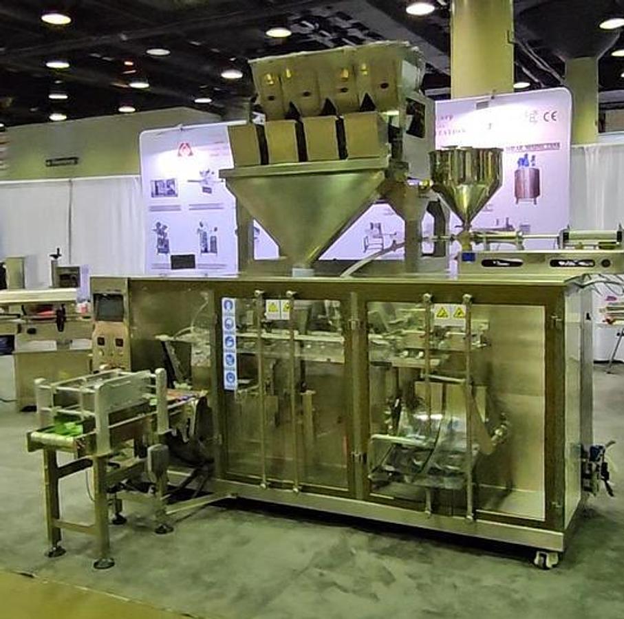 Horizontal Pre-made Pouch Packing Machine 240 with Four-Head Linear Weigher