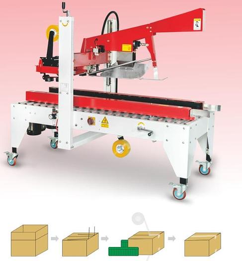 SDW-FC500 Low-speed flap folding and case sealing machine