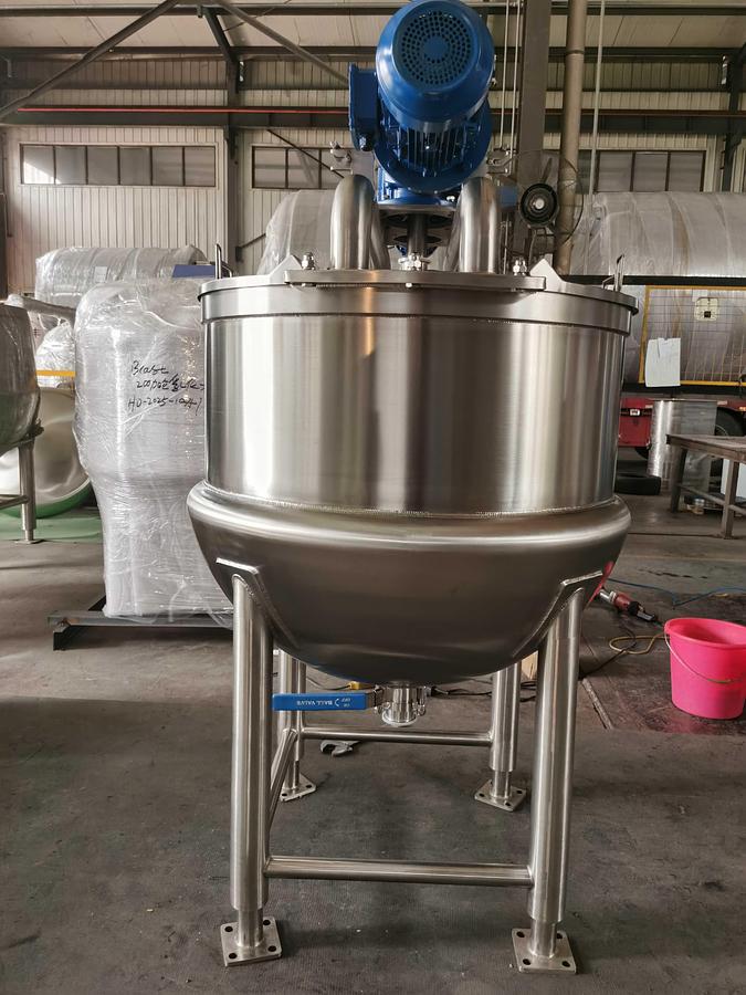 New 100 USG Steam Jacketed Twin Action Mixing Kettle in stock in Ontario, CA, USA