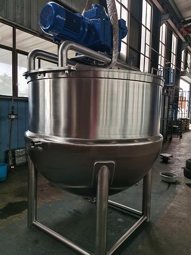 400USG steam jacketed mixing kettle in stock