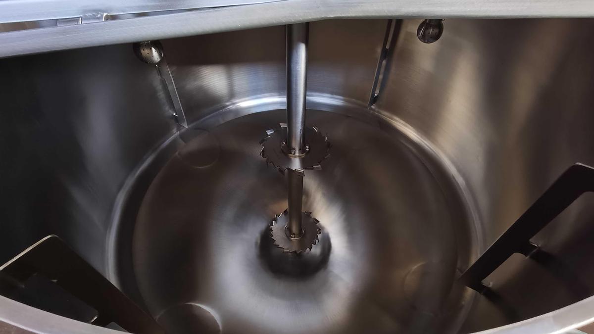 300 gallon jacketed high shear mixing tank