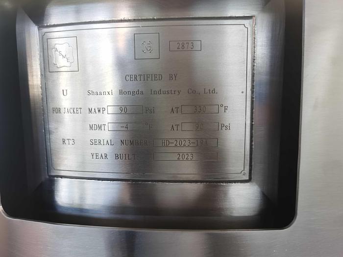 100 gallon steam jacketed automatic tilting kettle