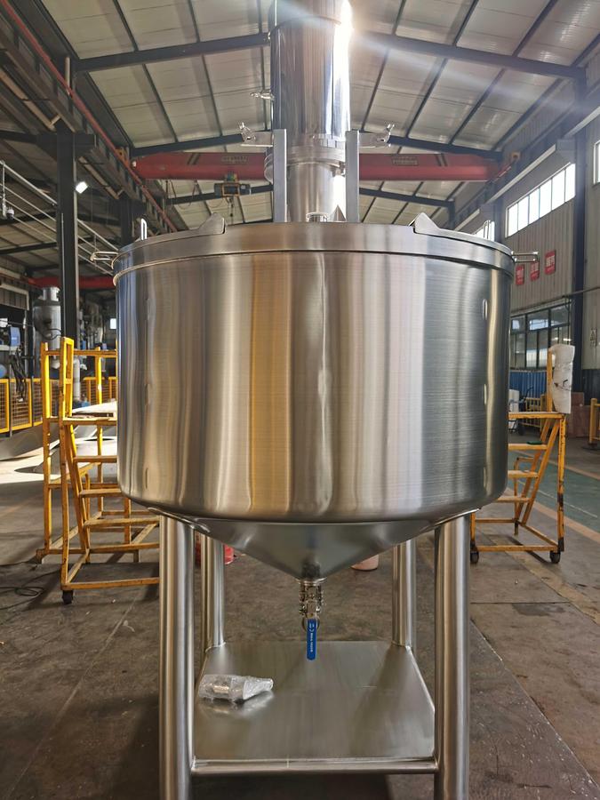 300 gallon jacketed high shear mixing tank