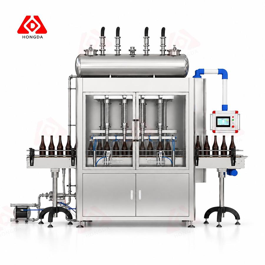 4-head Liquid Filling Machine