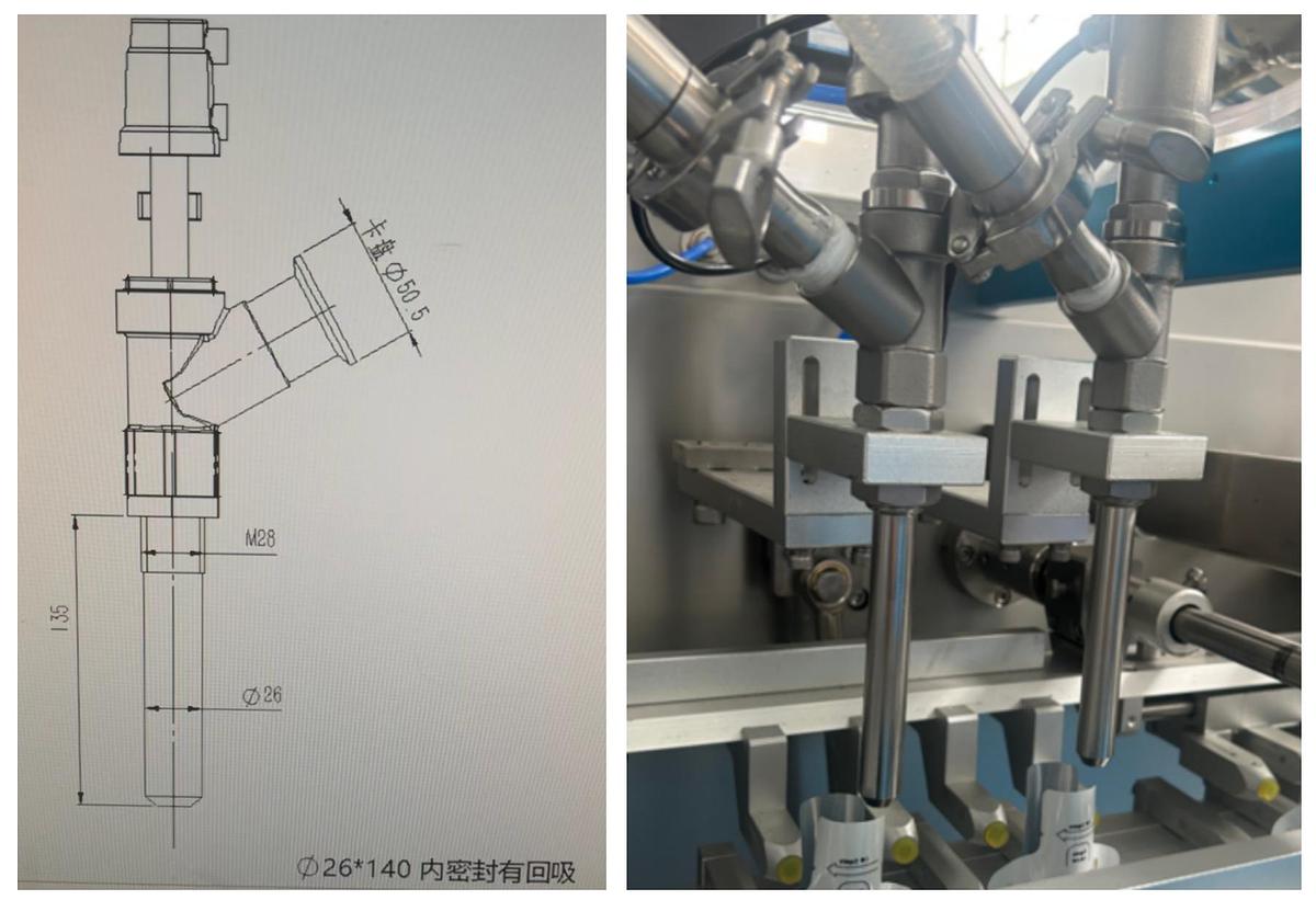 Semi-Automatic Pneumatic Filling Machine