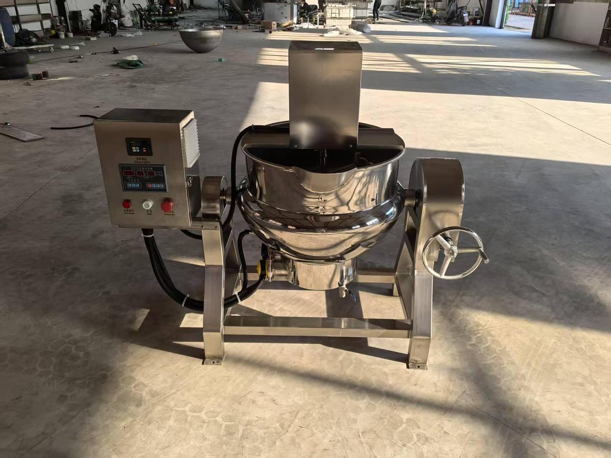 50L Electric heating mixing kettle 