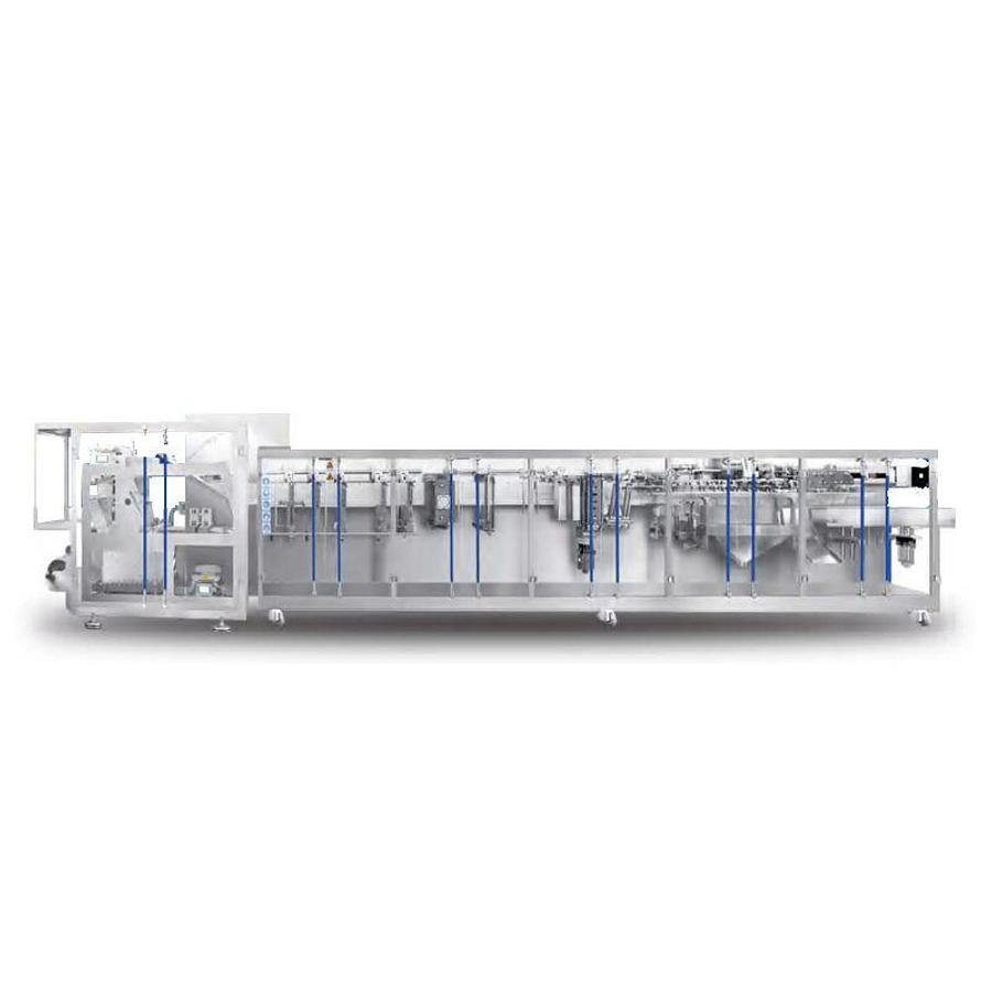 Dual-Lane Form-Fill-Seal Machine for Zipper Doypack Pouches
