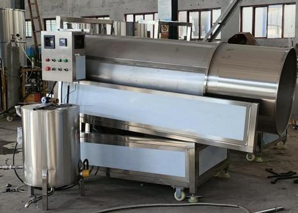 Automatic Oil Spraying Drum Machine
