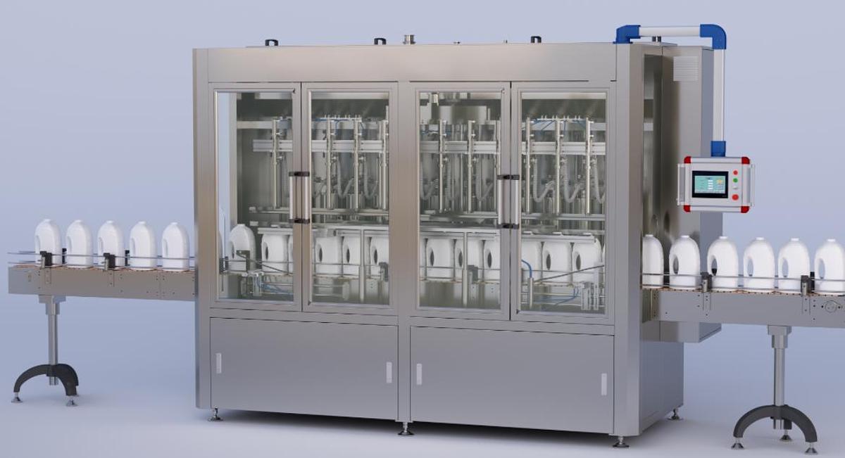 Servo-Driven Liquid Filling Machine