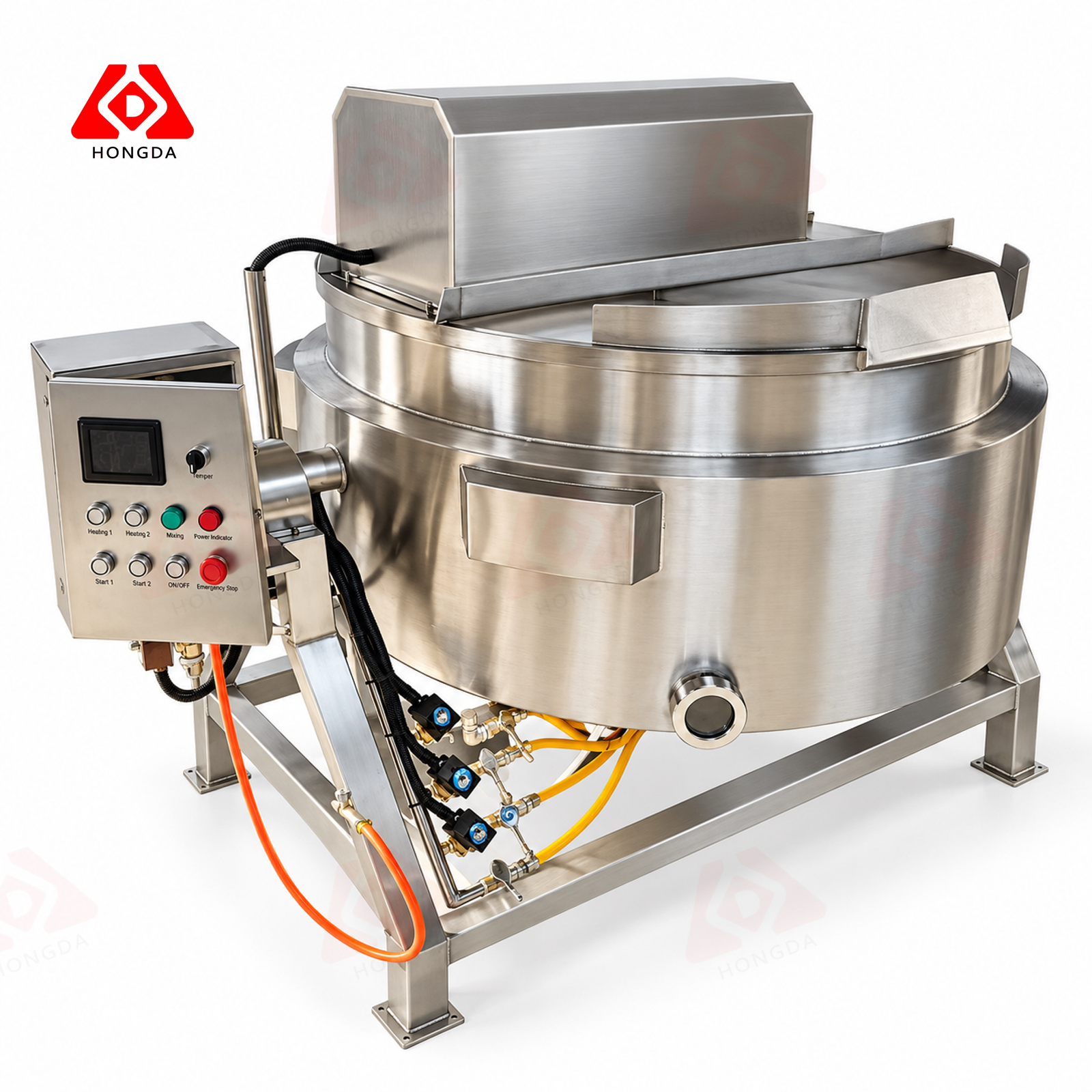 600L Gas Heating Kettle