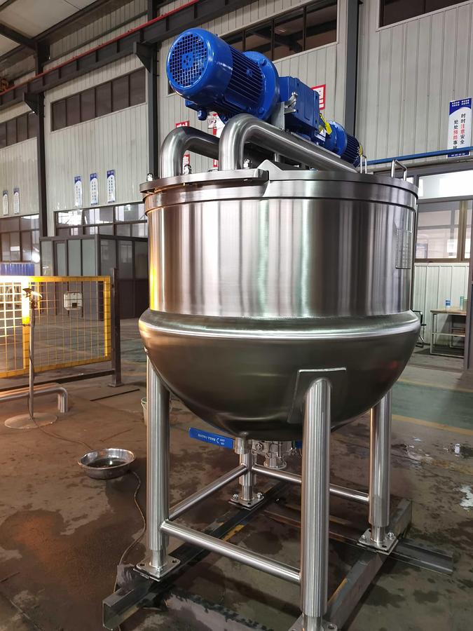 New 100 USG Steam Jacketed Twin Action Mixing Kettle in stock in Ontario, CA, USA