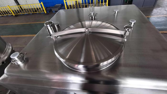 1500L single shell rectangular liquefier