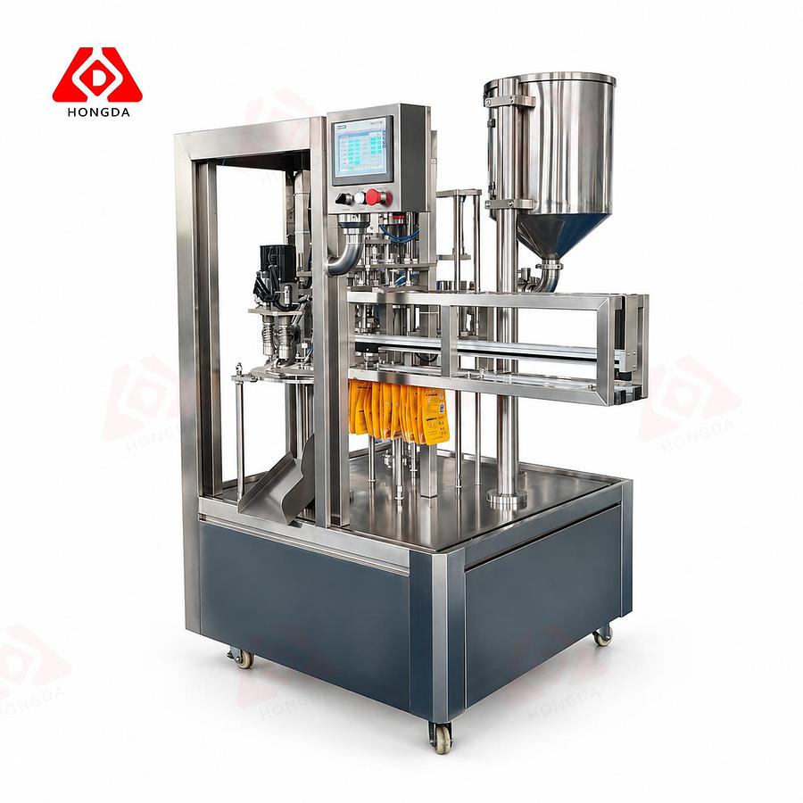 2-Head Rotary Filling Machine