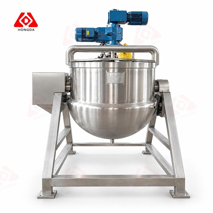 200 USG Tilting Steam Jacketed Mixing Kettle