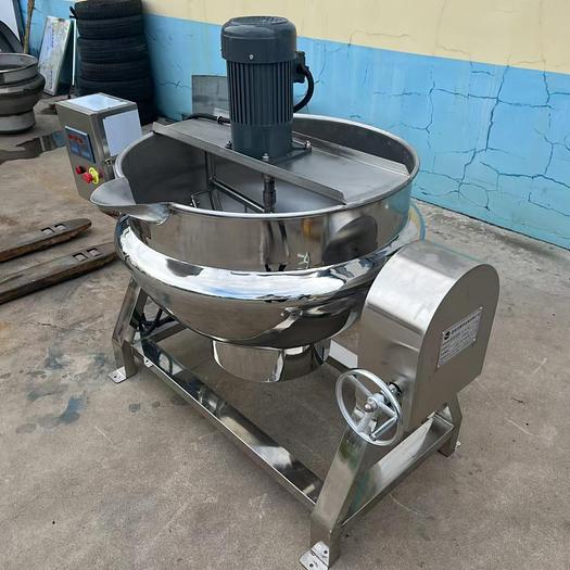 100 Gallon electric heating mixing kettle