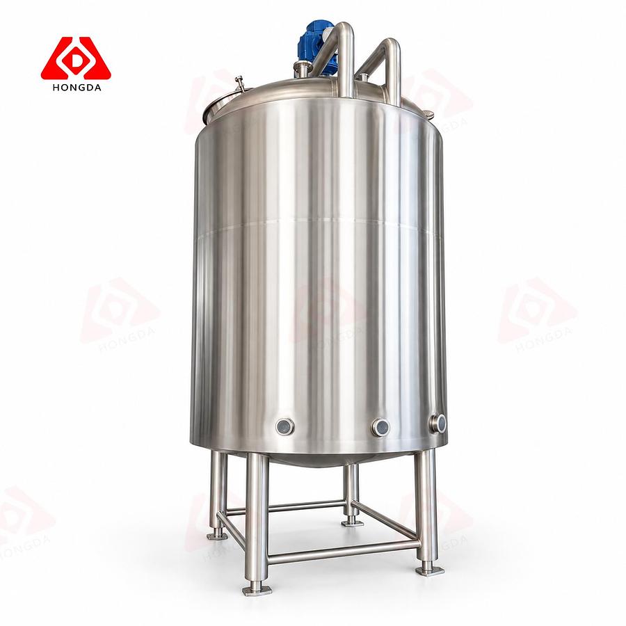1200 gallon Steam Jacketed Single Mixing Tank