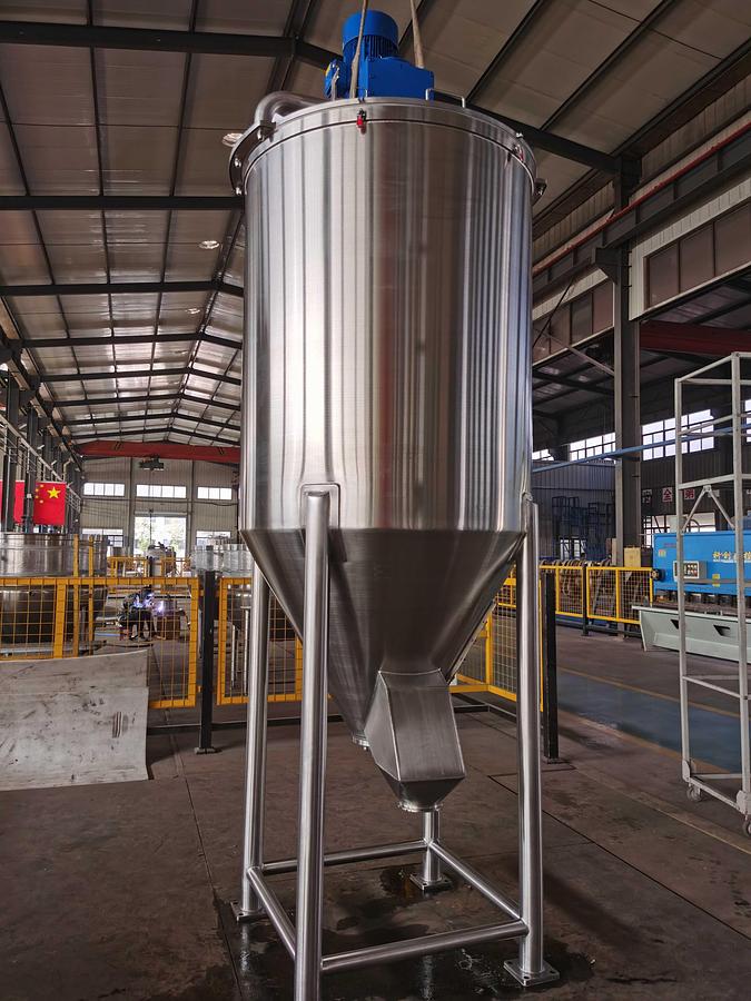 500 Gal Vertical Auger Agitator Mixing Hopper – Industrial Batch Blender