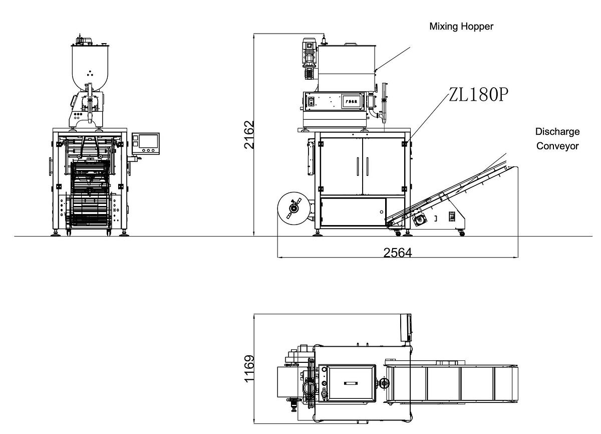 Vertical Packaging Machine HD180