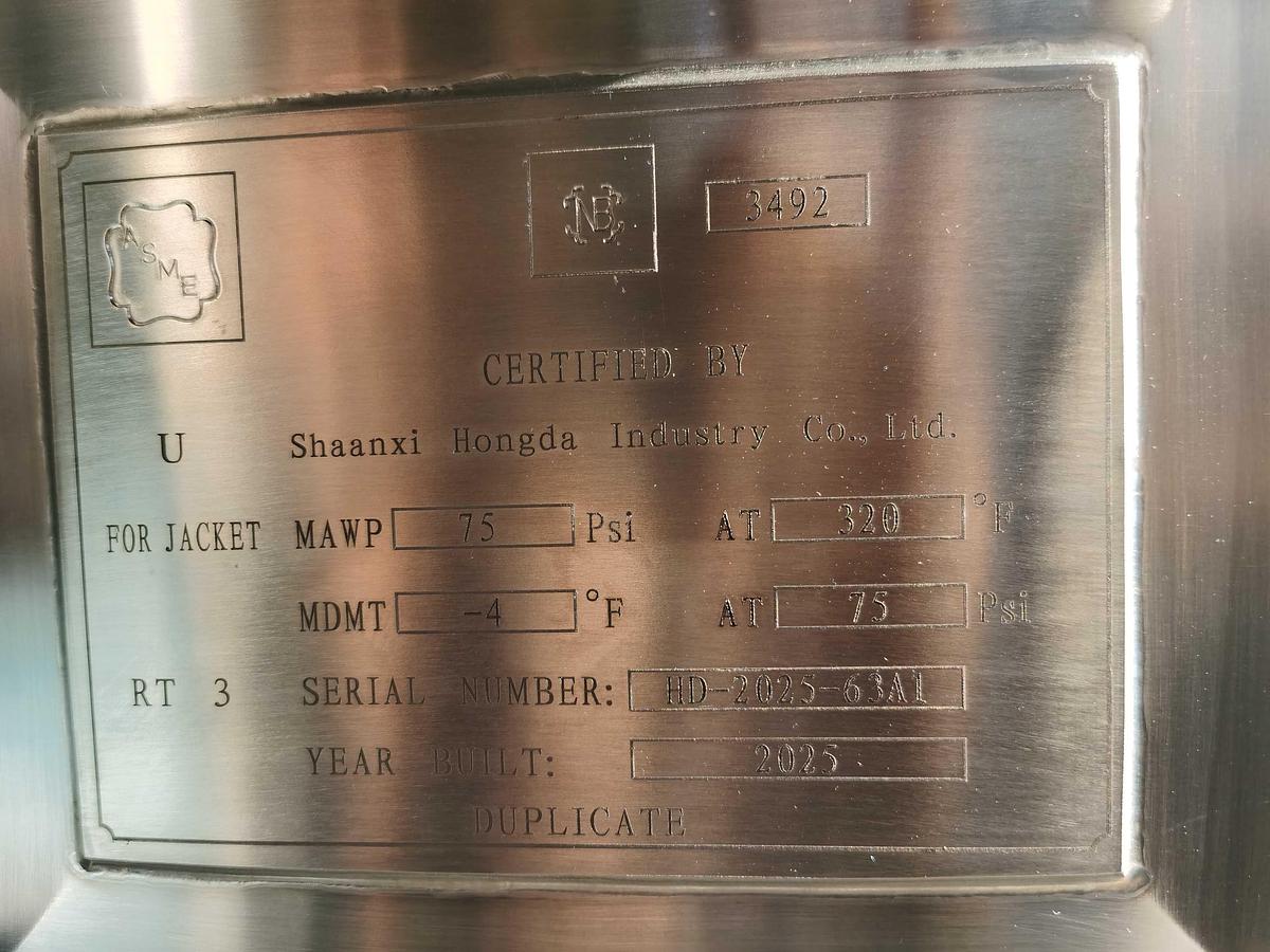 1500 Gallon Stainless Steel Mixing Kettle with Sweep & Paddle Agitator - Industrial Cooking for Sauces & Soups