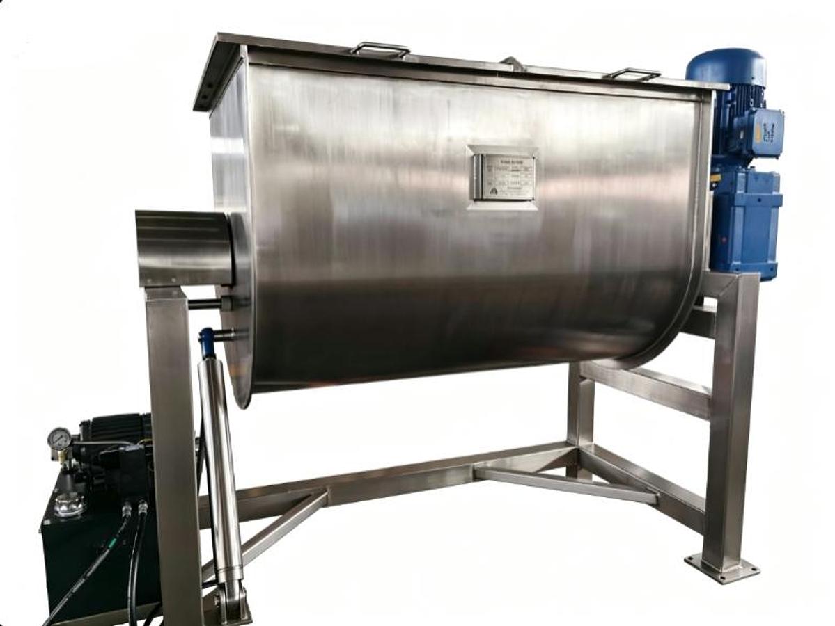 New 35 CU. FT. Paddle Blender w/ Hydraulic Tilt Discharge