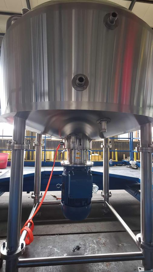 500 Gallon Jacketed High Shear Liquefier – ASME Rated, CRN register