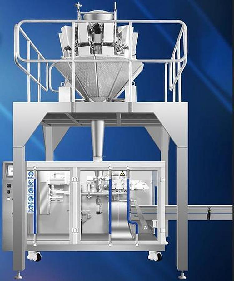 Horizontal Pre-made Pouch Packaging Machine 280 with 14 Heads Combination Weigher