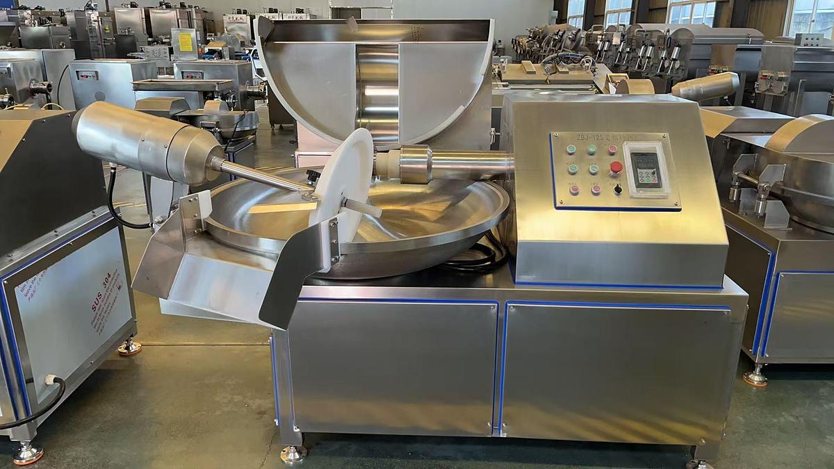 Variable-Frequency Bowl Chopper Model 125