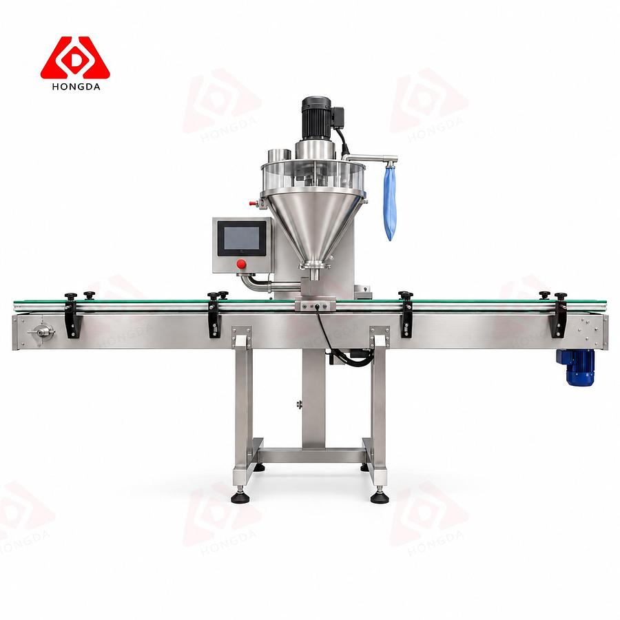Automatic Filling Machine with Conveyor