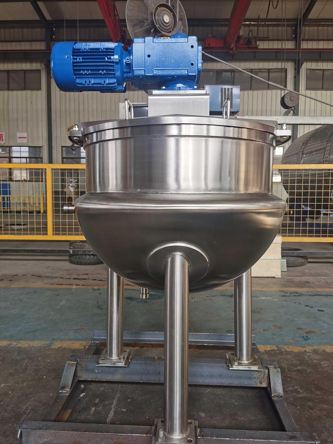 30 Gal Stainless Steel Steam Jacketed Kettle - Commercial Mixing & Cooking Kettle