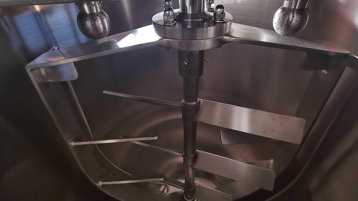 75 USG Steam Jacketed Dual Mixing Kettle