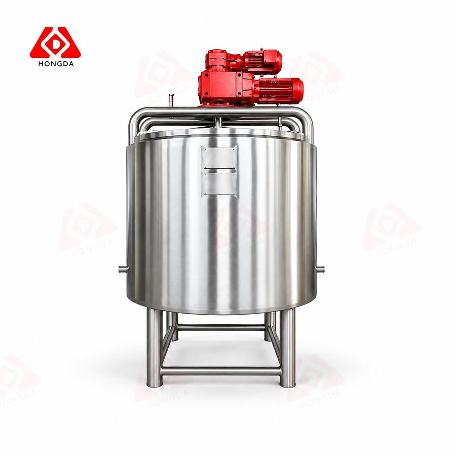 Steam Mixing Tank/ Jacketed Cone Bottom/Flat Bottom/ Slope Bottom Kettle