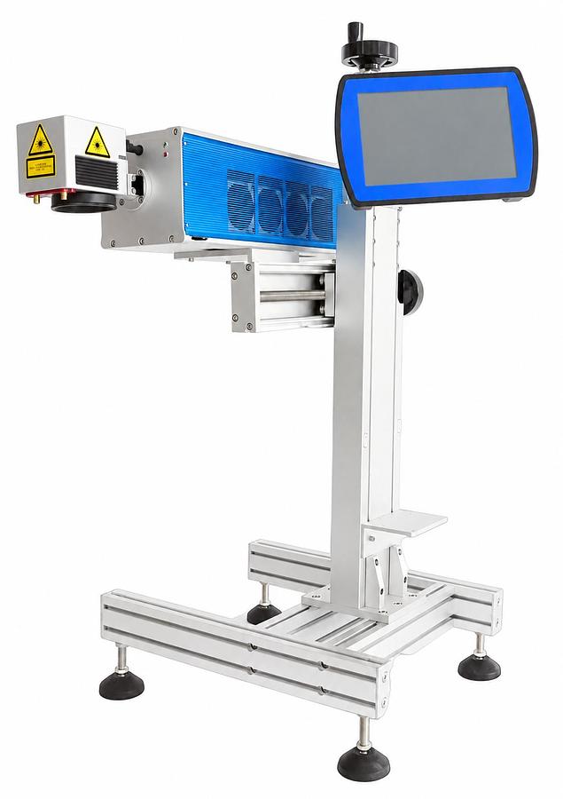 Integrated CO₂ Laser Coder