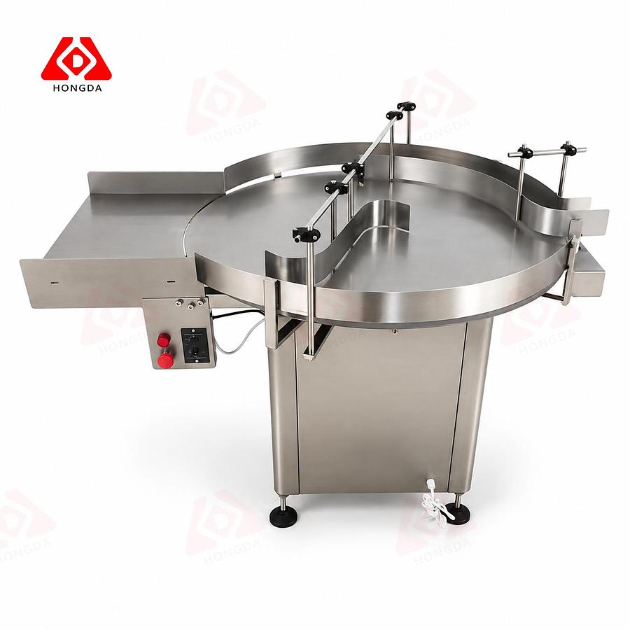 Rotary Bottle Unscrambling Table