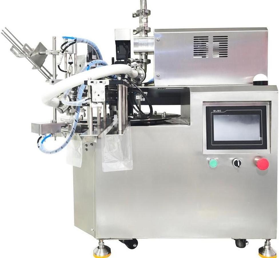 Tabletop Single-Head Spouted Pouch Filling and Capping Machine