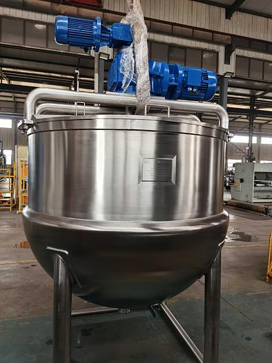 400USG steam jacketed mixing kettle in stock