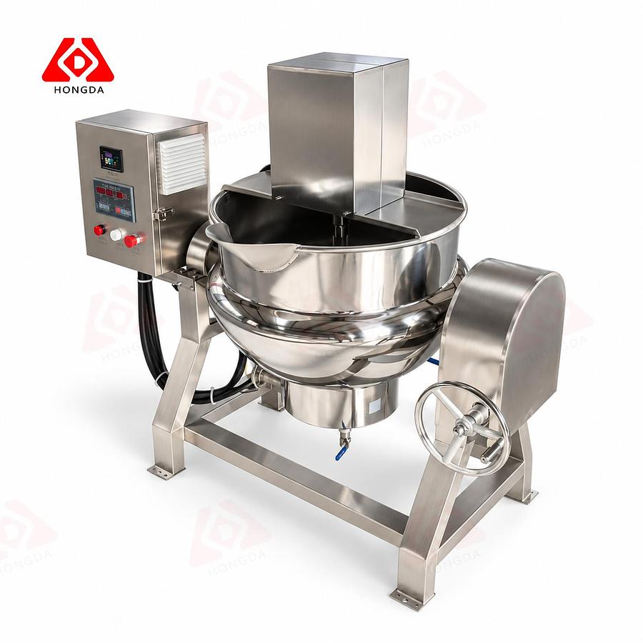 50L Electric heating mixing kettle 
