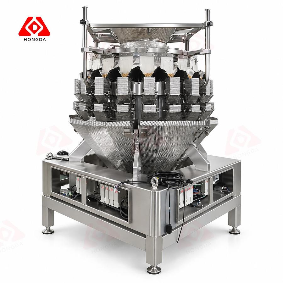 20-Head Combination Weigher with Dual Discharge
