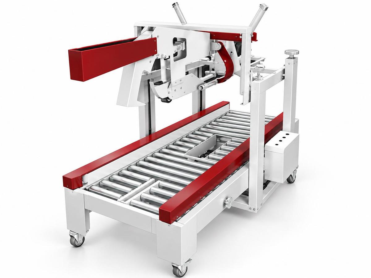 Dual-Column Automatic Flap Folding Case Sealer 805